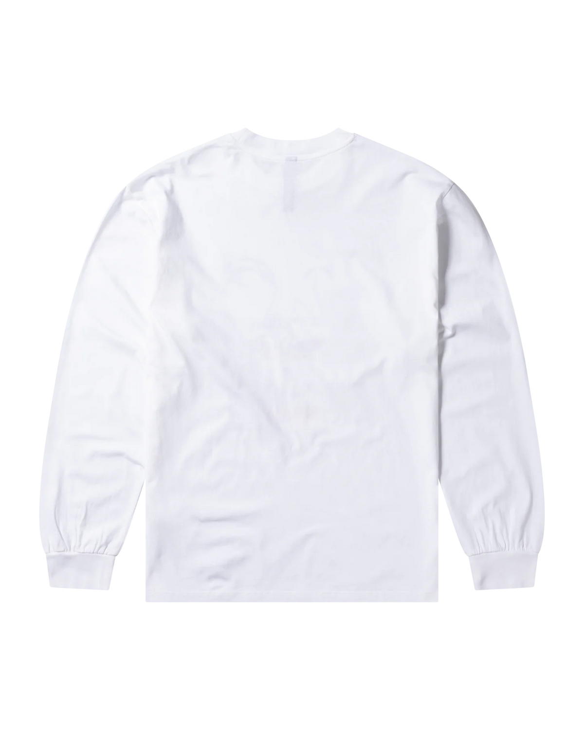 No Silence LS Tee / no problemo / white