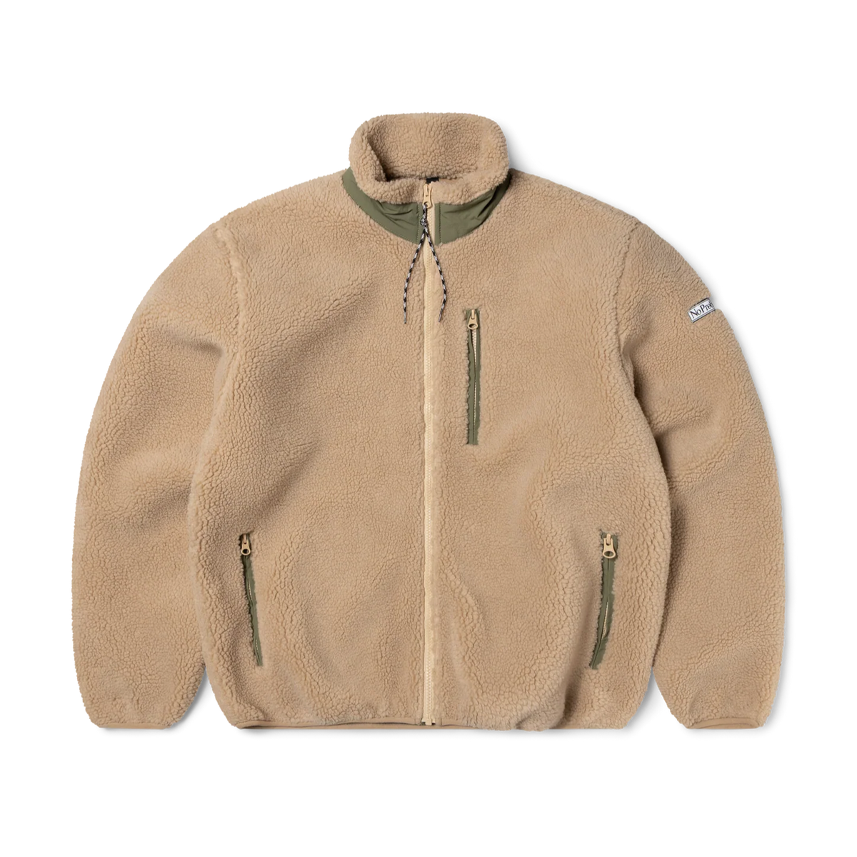 NP Forest Heavy Fleece Jacket / no problemo / ecru