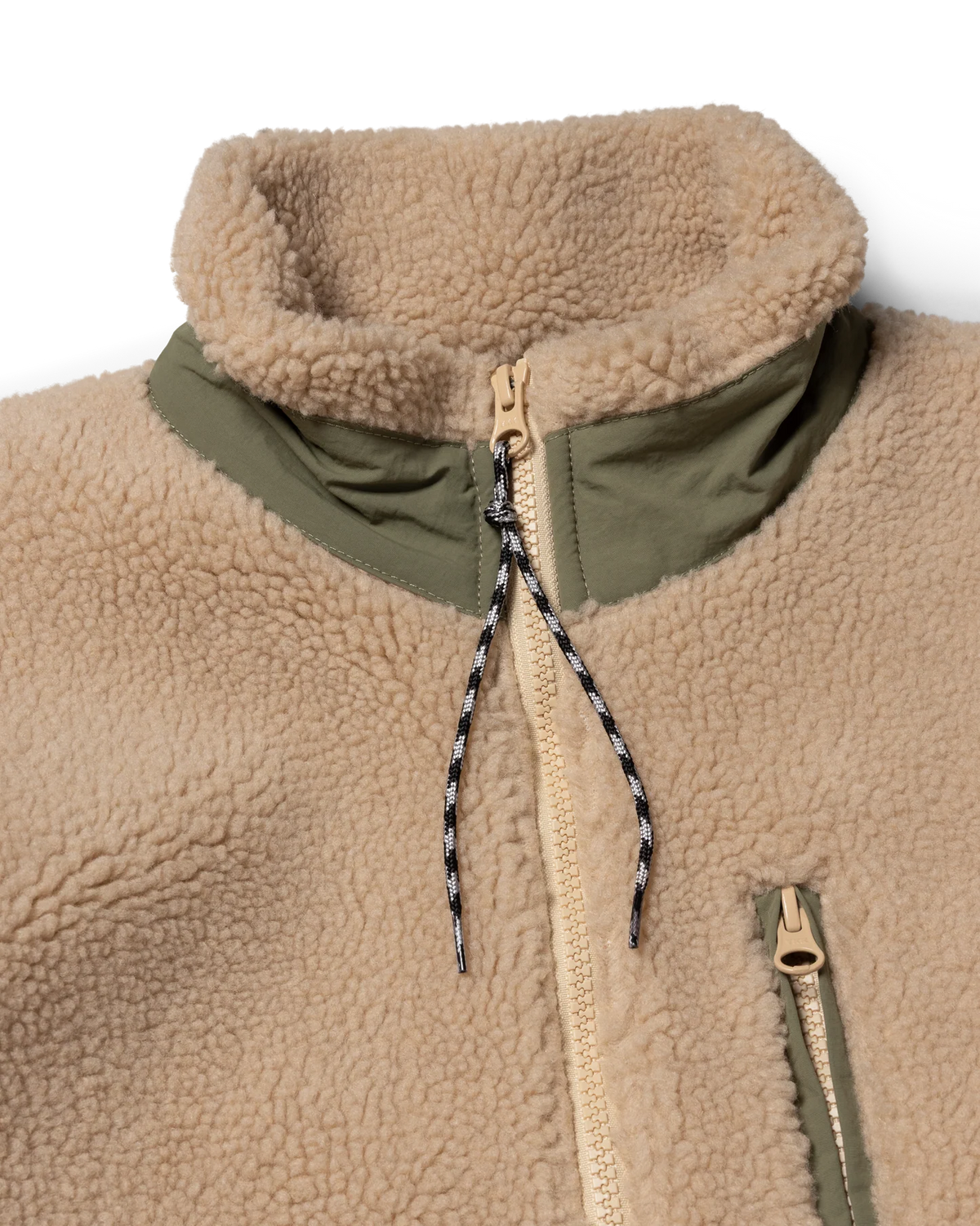 NP Forest Heavy Fleece Jacket / no problemo / ecru