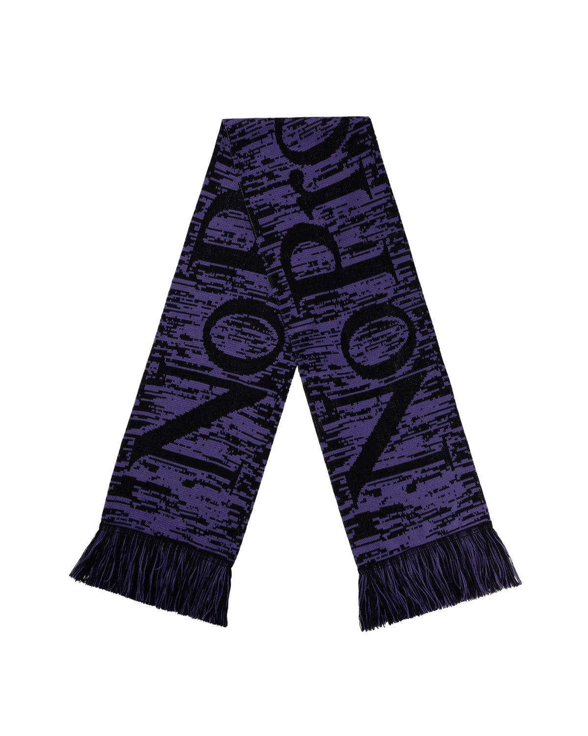 No Problemo Glitch Scarf / lilac