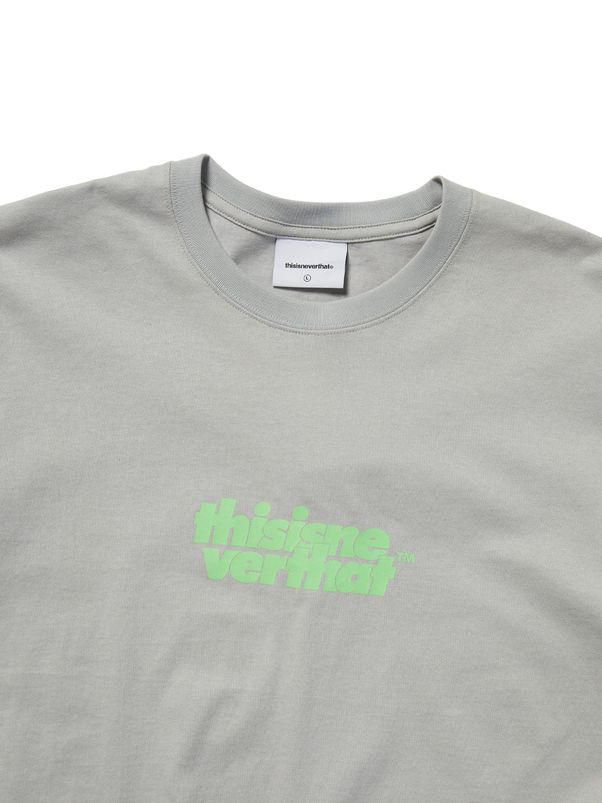 OL-Logo Tee / THISISNEVERTHAT / GREY