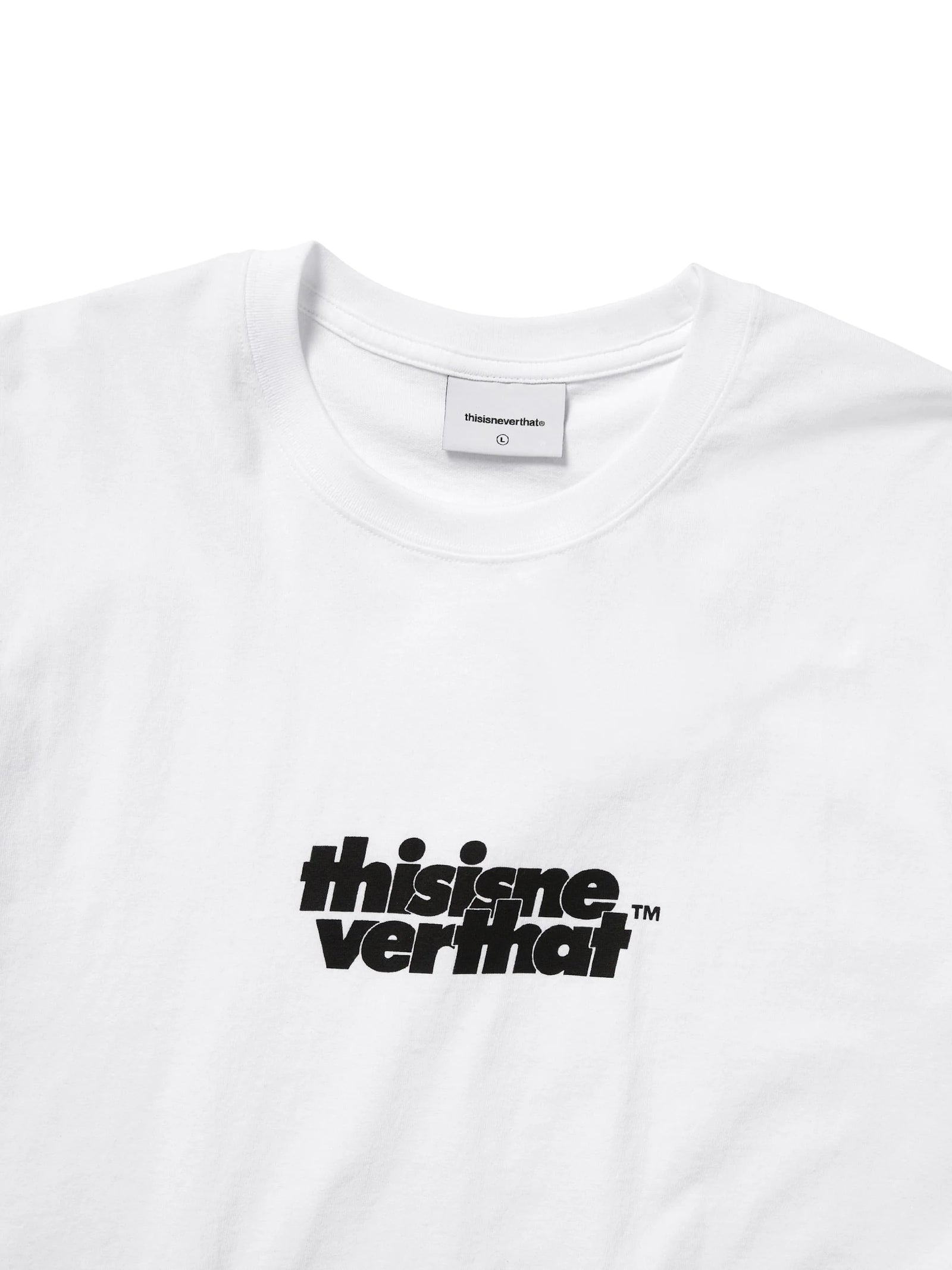 OL-Logo Tee / THISISNEVERTHAT / WHITE
