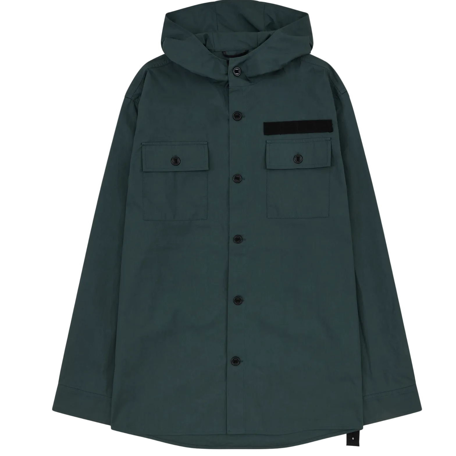 Hooded Shirt Dark Green / peacemaker oamc