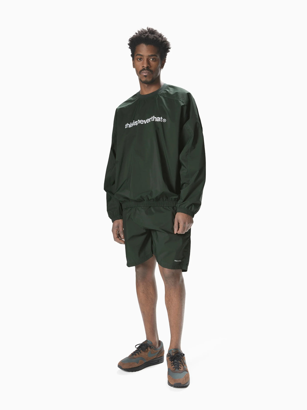 PERTEX® EQ Trail Pullover Dark Green / thisisneverthat