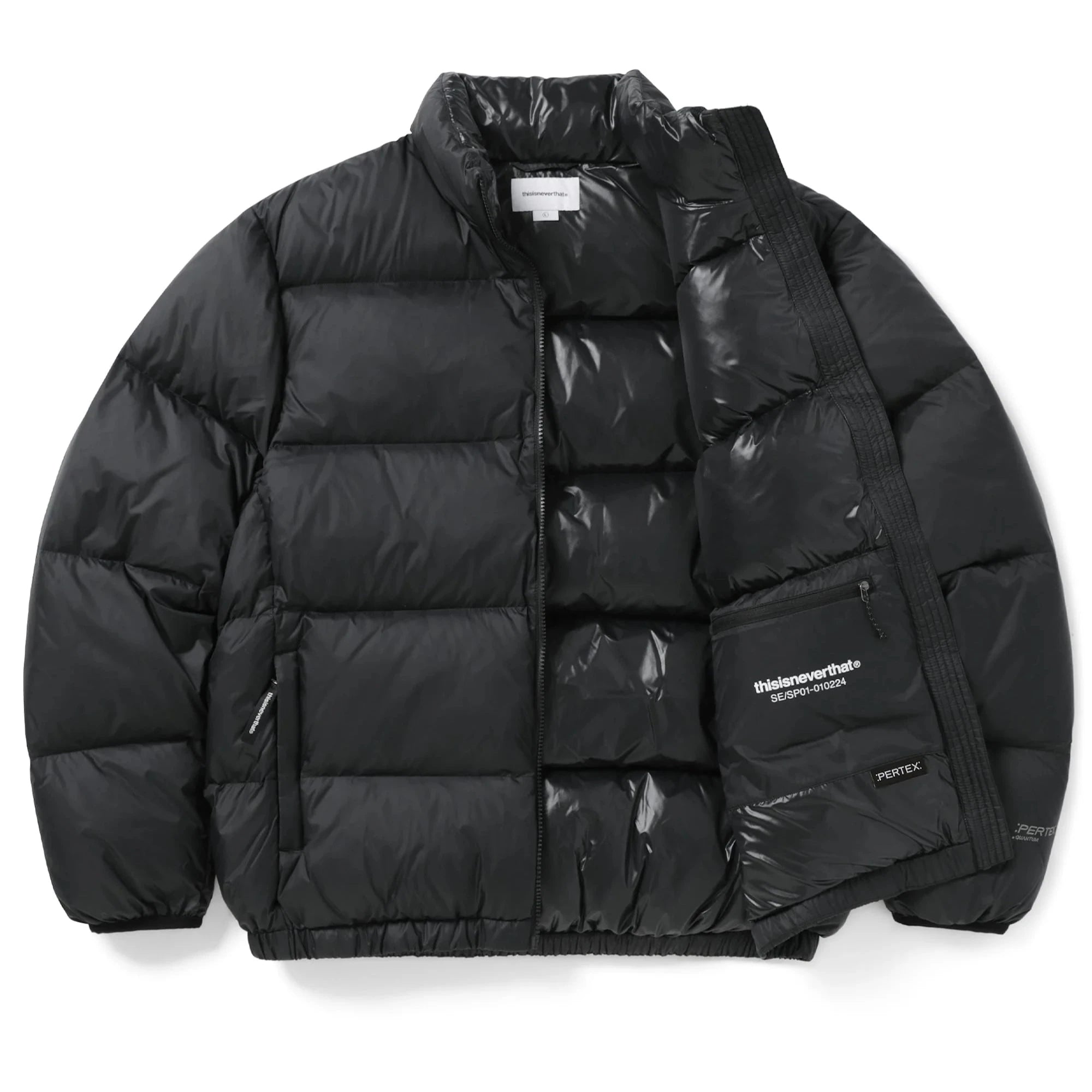 PERTEX® T Down Jacket Black / THIS IS NEVER THAT