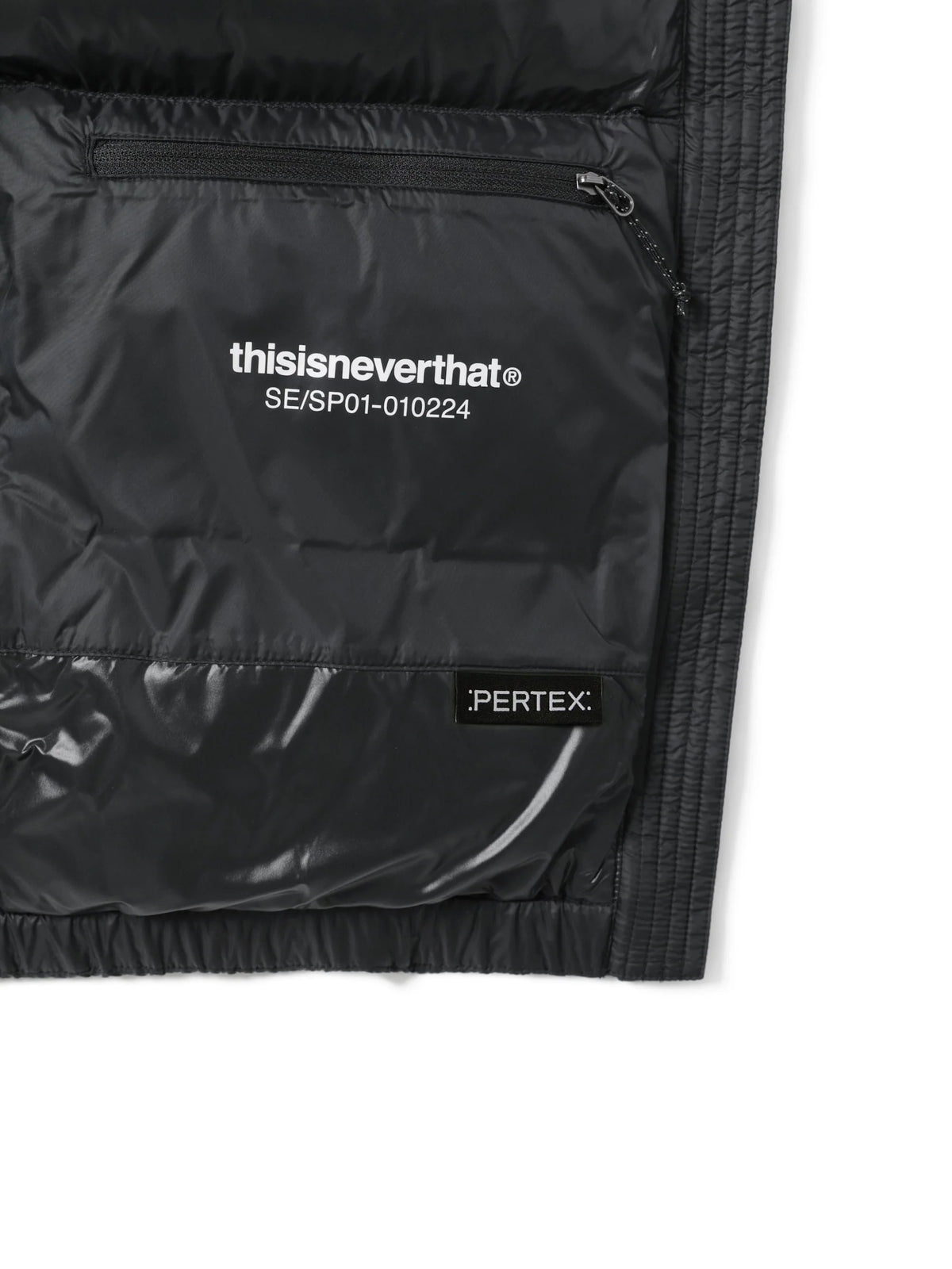 PERTEX T Down Jacket / THISISNEVERTHAT / BLACK
