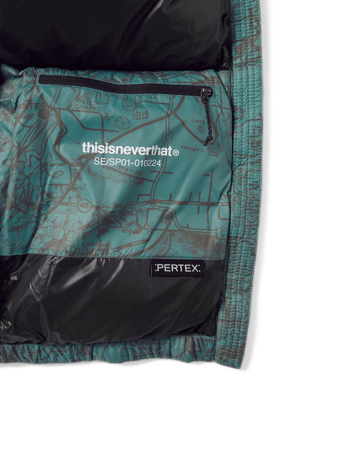 PERTEX® T Down Jacket Teal / thisisneverthat