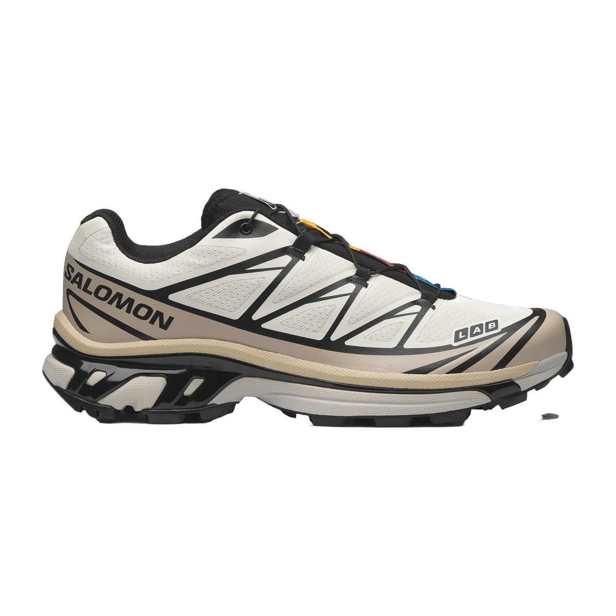 XT-6 / SALOMON SPORTSTYLE / Vanilla Ice / Black / Silver Cloud