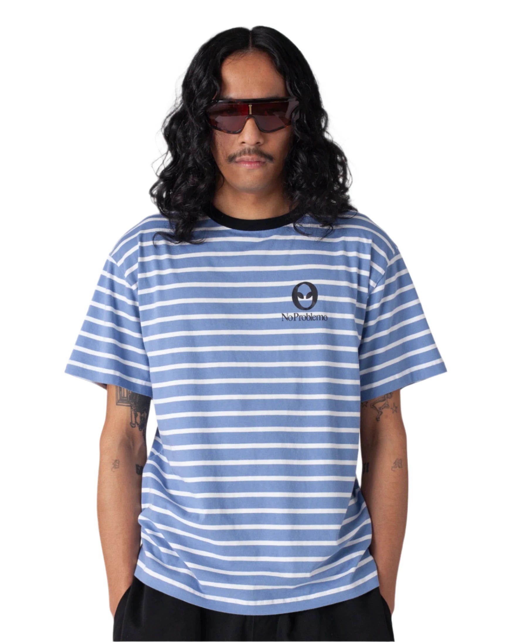 BRETON STRIPE SS TEE / no problemo