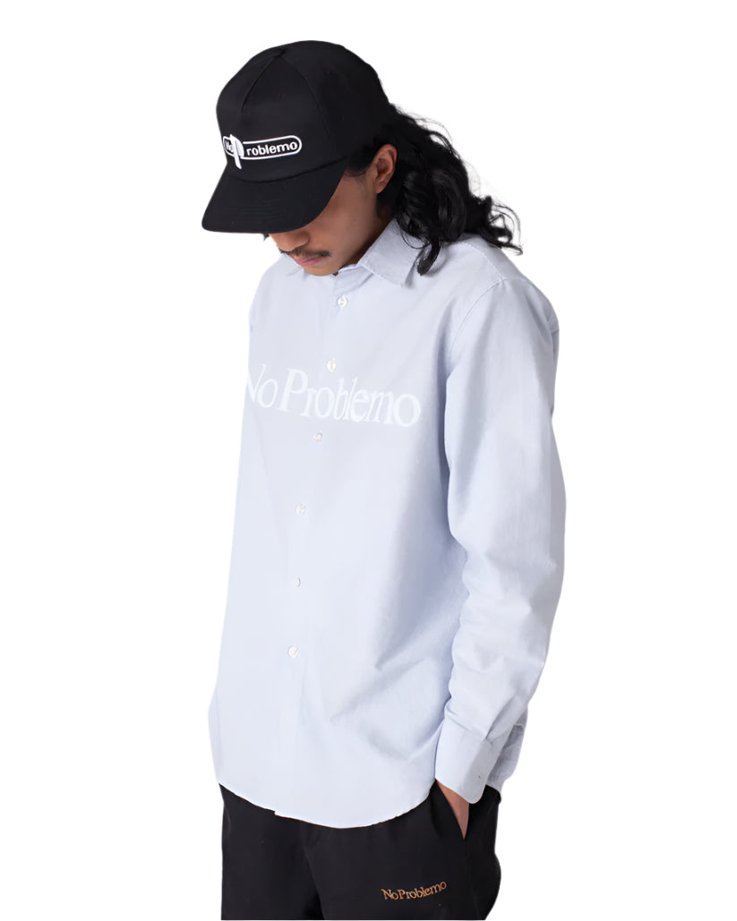 No Problemo LS Stripe Shirt / blue