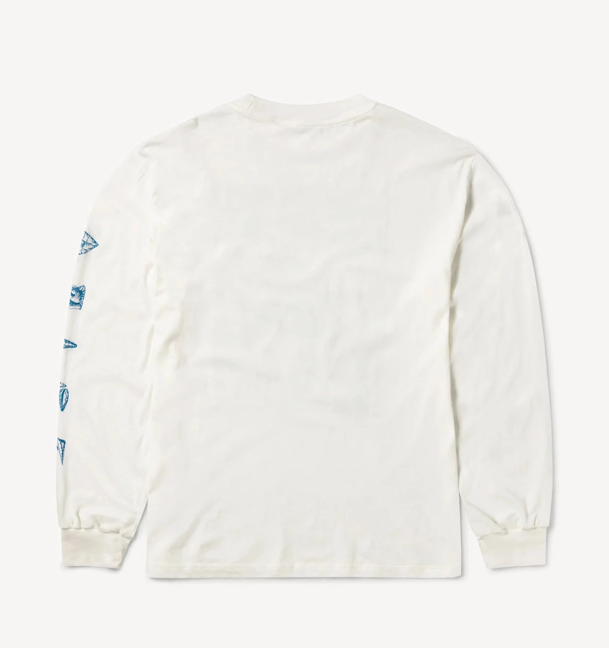 ALIEN WOODCUT LS TEE / ARIES / WHITE