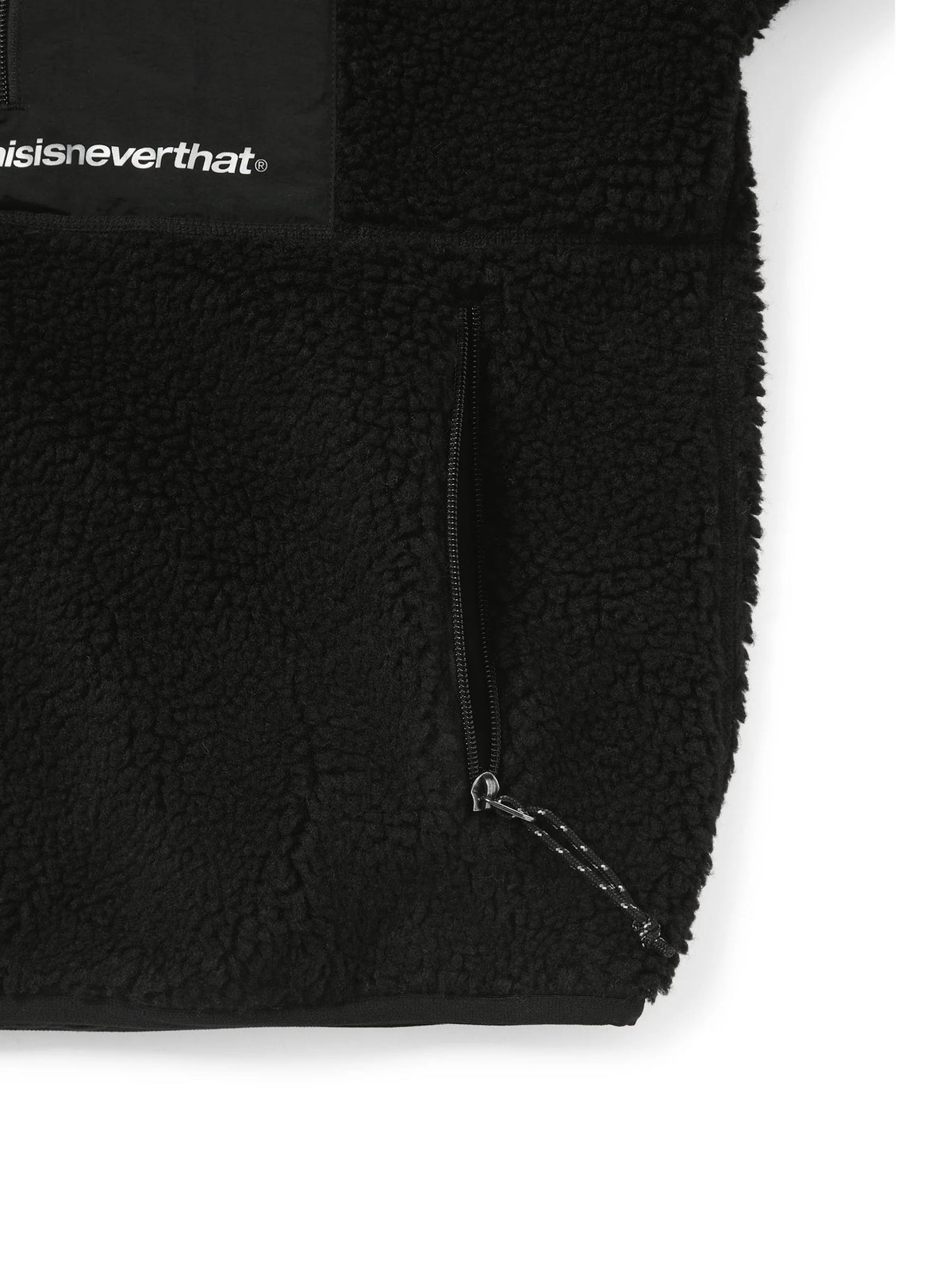 SP Sherpa Fleece Jacket / thisisneverthat / black