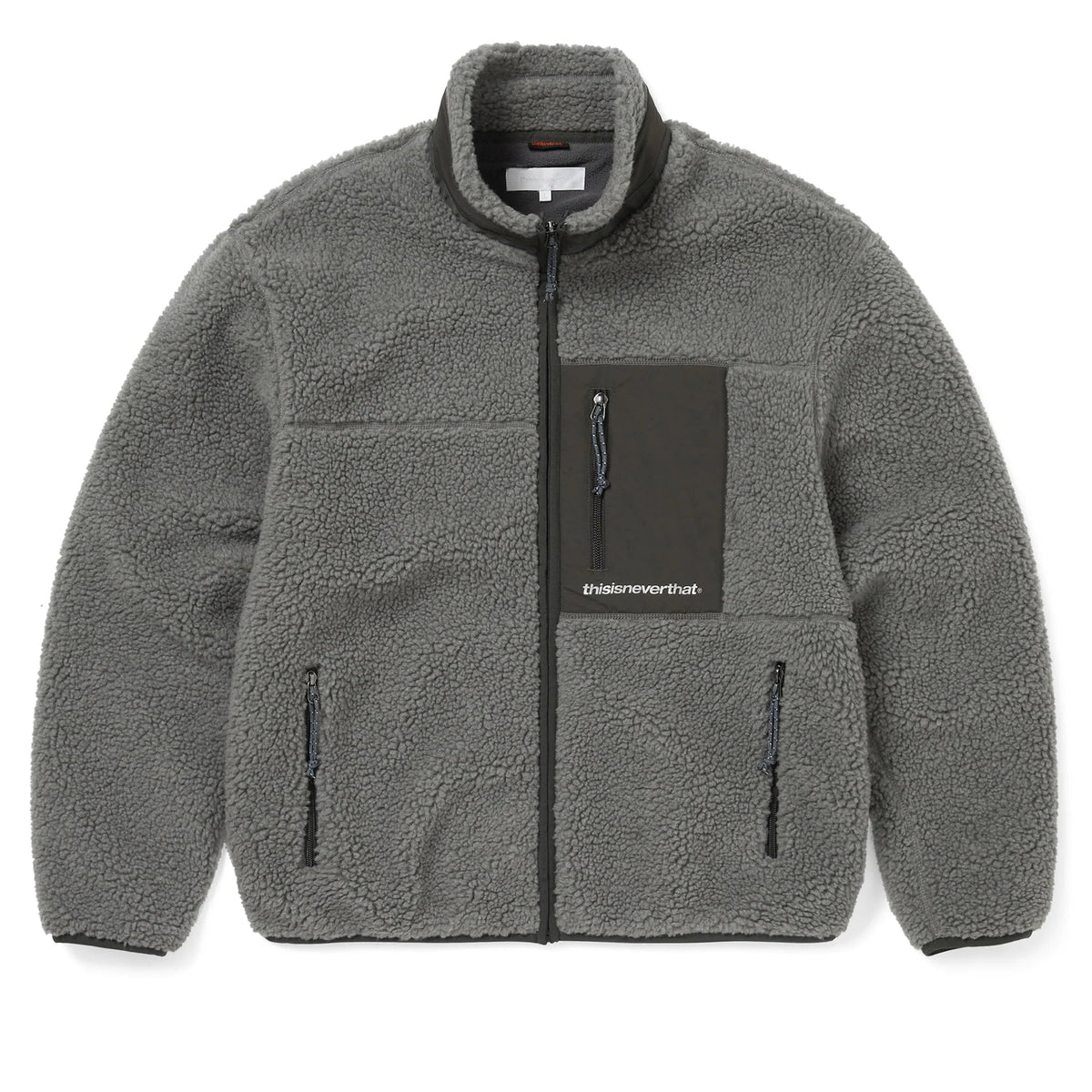 SP Sherpa Fleece Jacket / thisisneverthat / charcoal