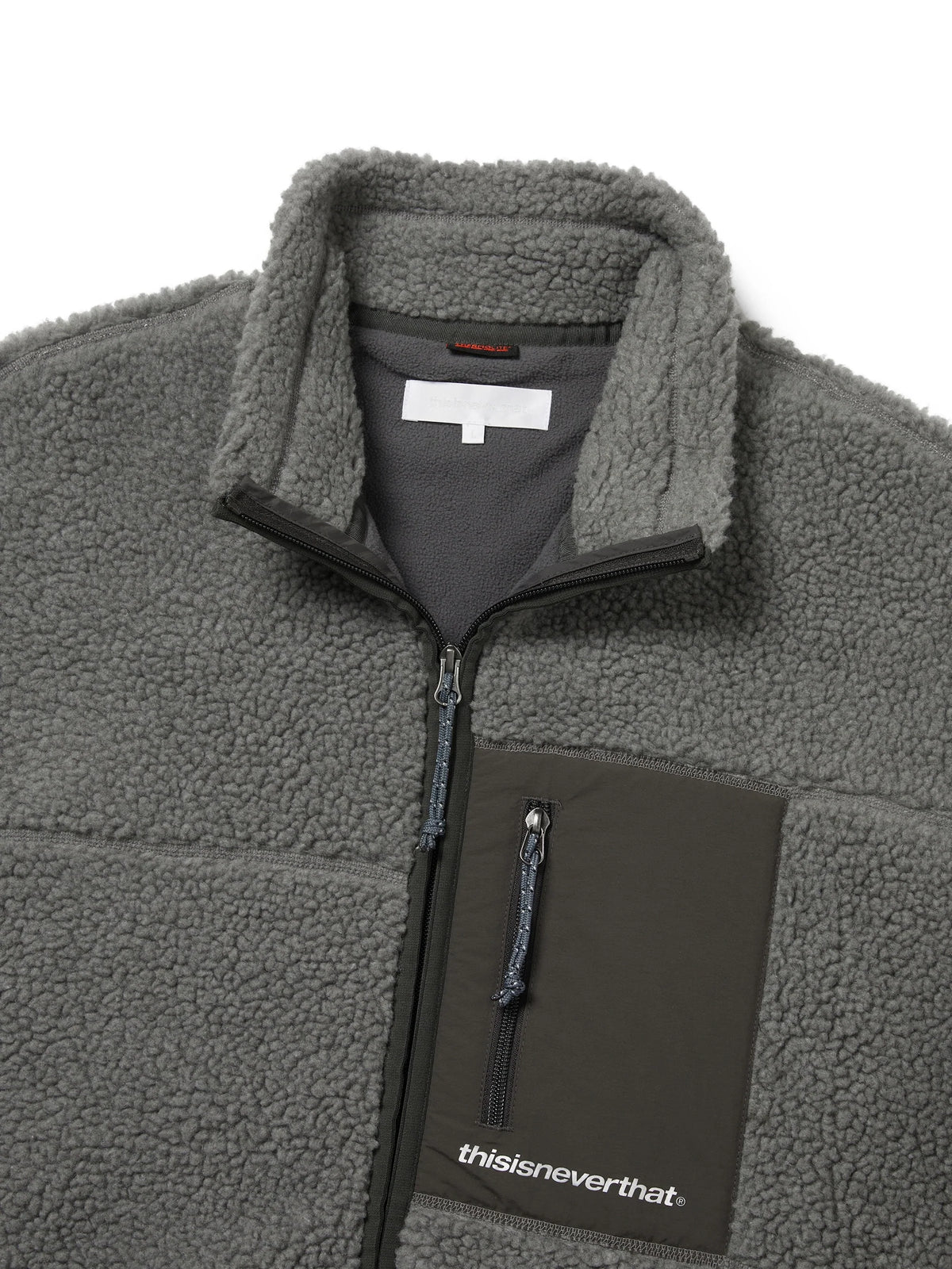 SP Sherpa Fleece Jacket / thisisneverthat / charcoal