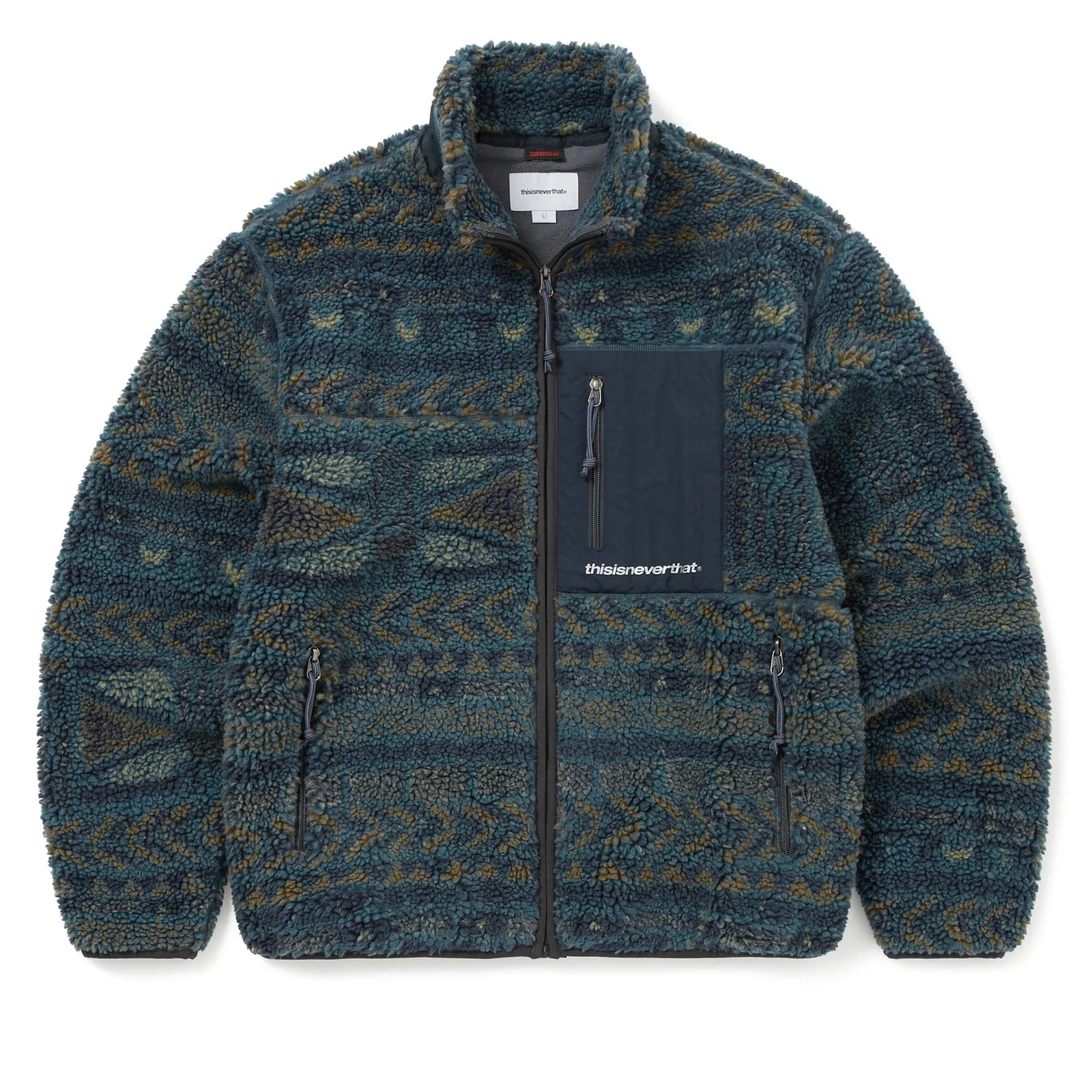 SP Sherpa Fleece Jacket Navy / THISISNEVERTHAT / NAVY