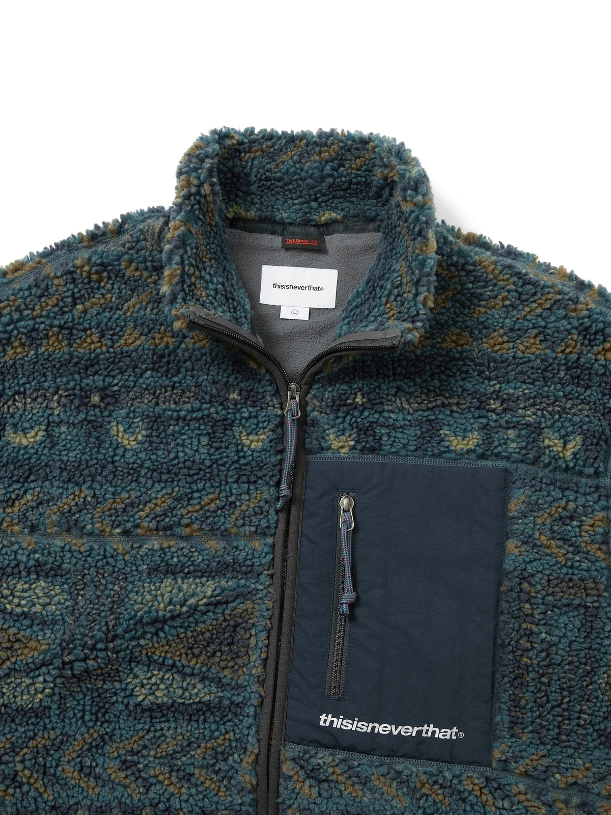 SP Sherpa Fleece Jacket Navy / THISISNEVERTHAT / NAVY