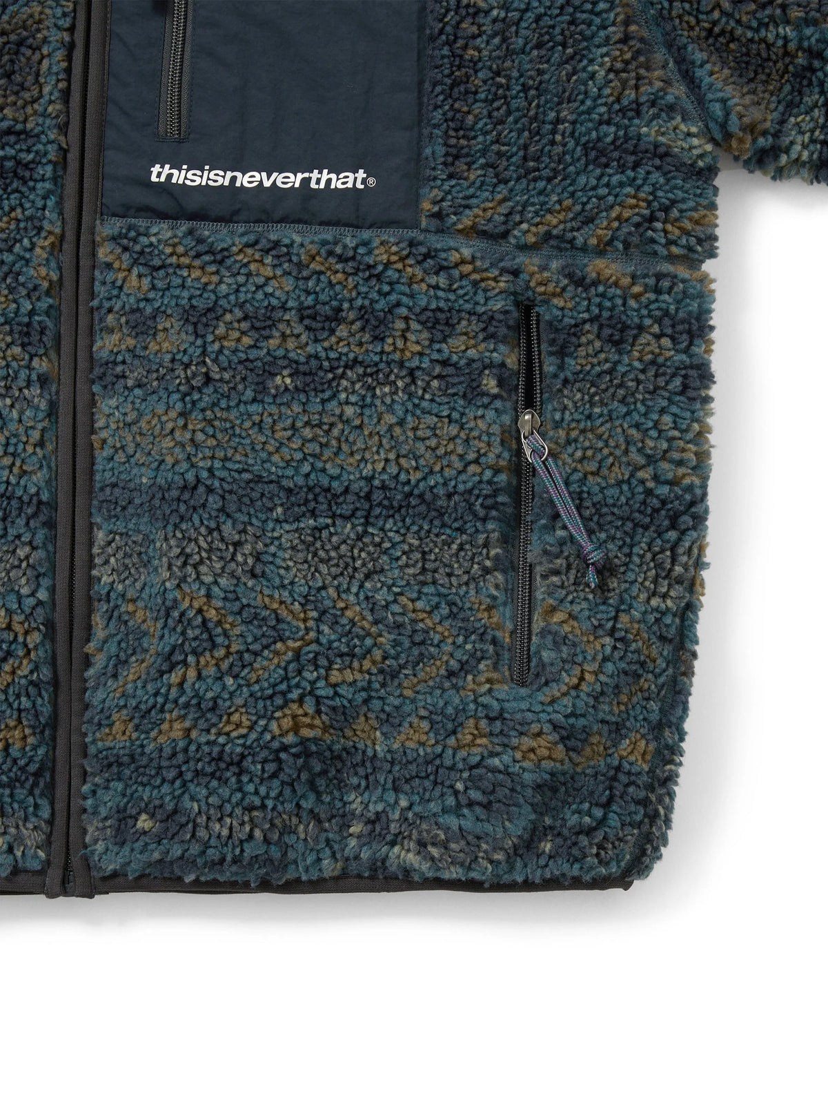 SP Sherpa Fleece Jacket Navy / THISISNEVERTHAT / NAVY