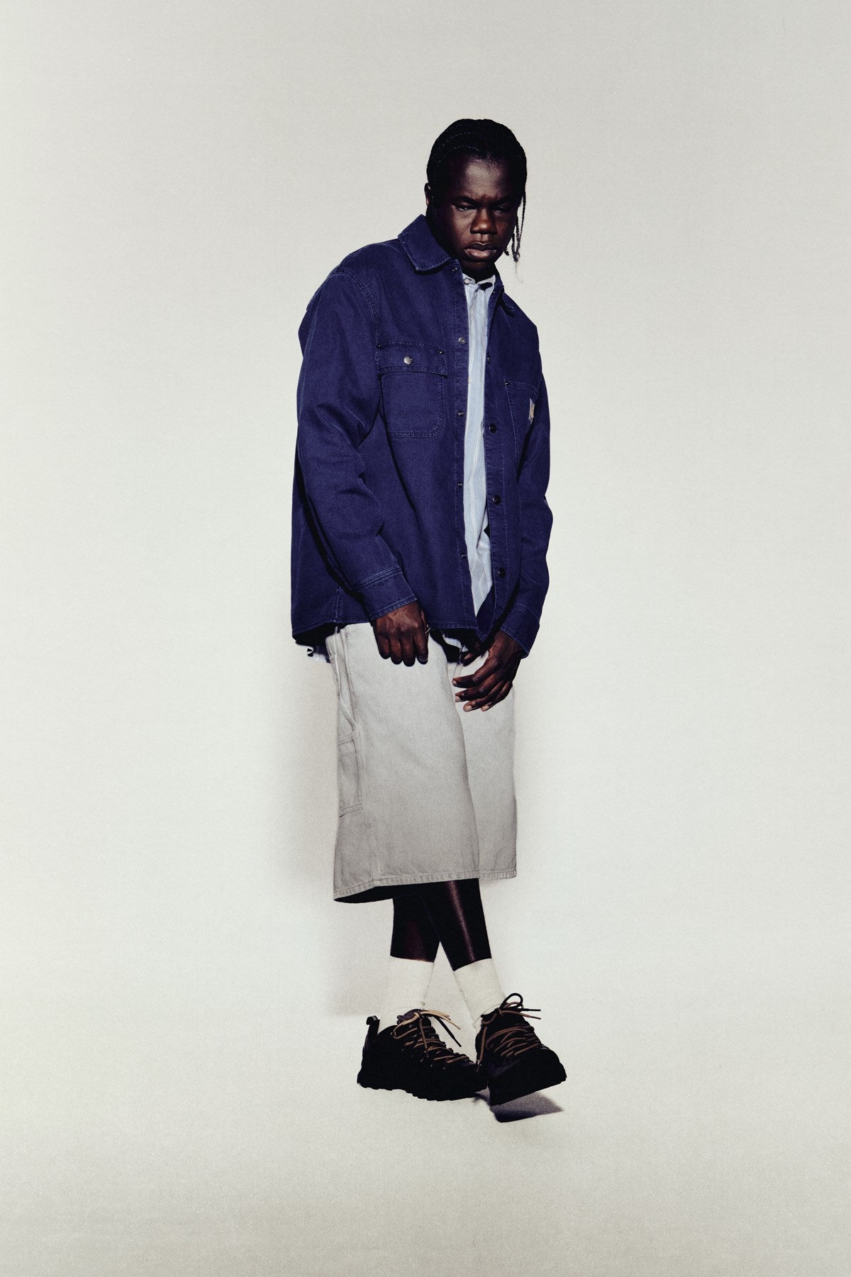 Parrish Shirt Jac / carhartt wip / blue stone washed