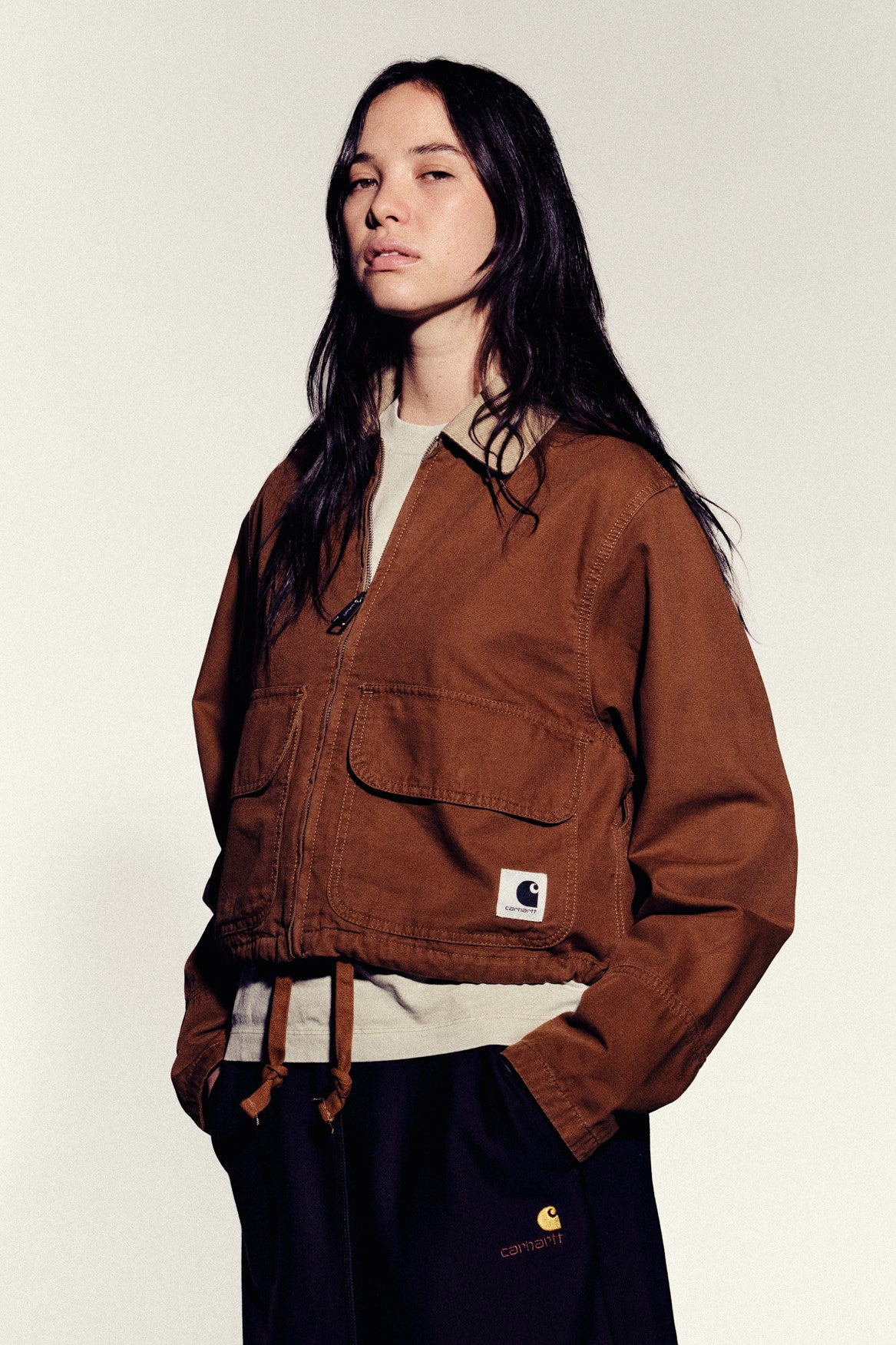 W' Prescott Jacket / carhartt wip / hamiltom brown