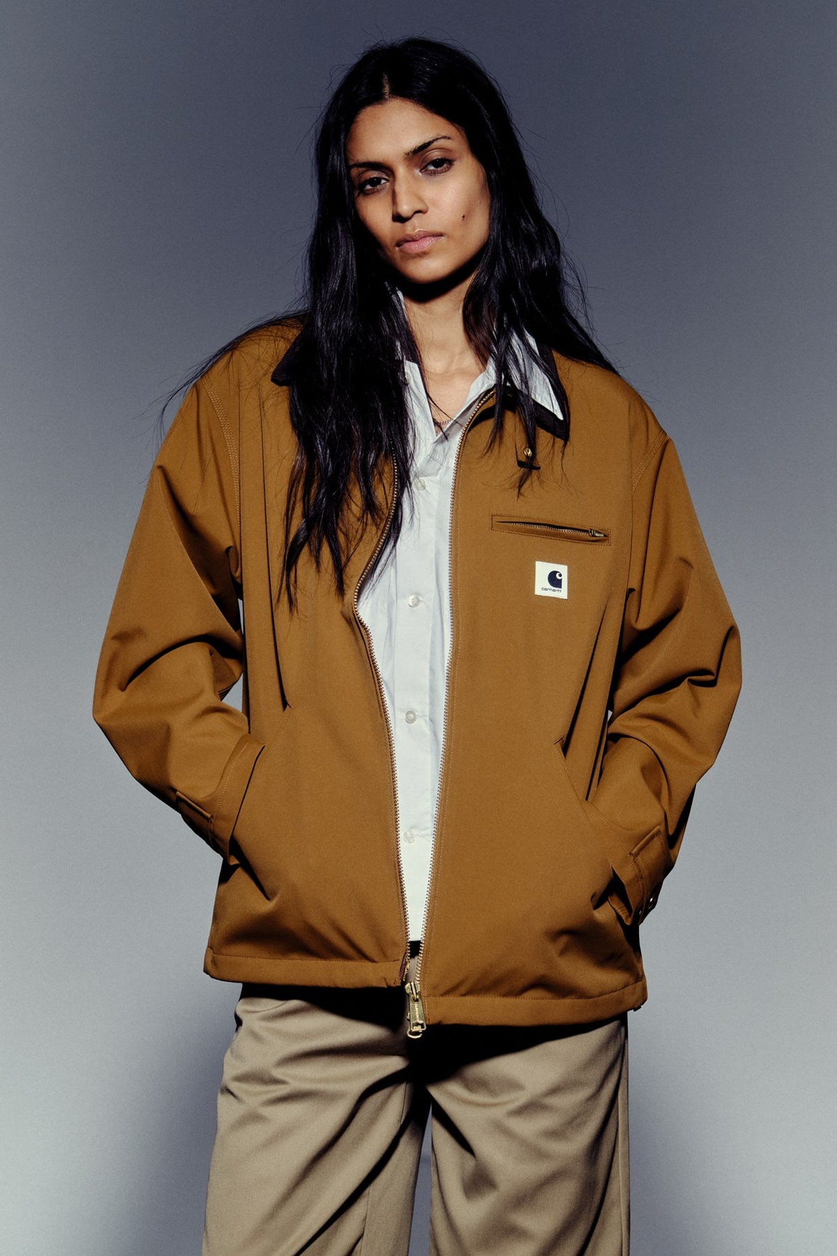 W' Clark Jacket / carhartt wip / hamilton brown