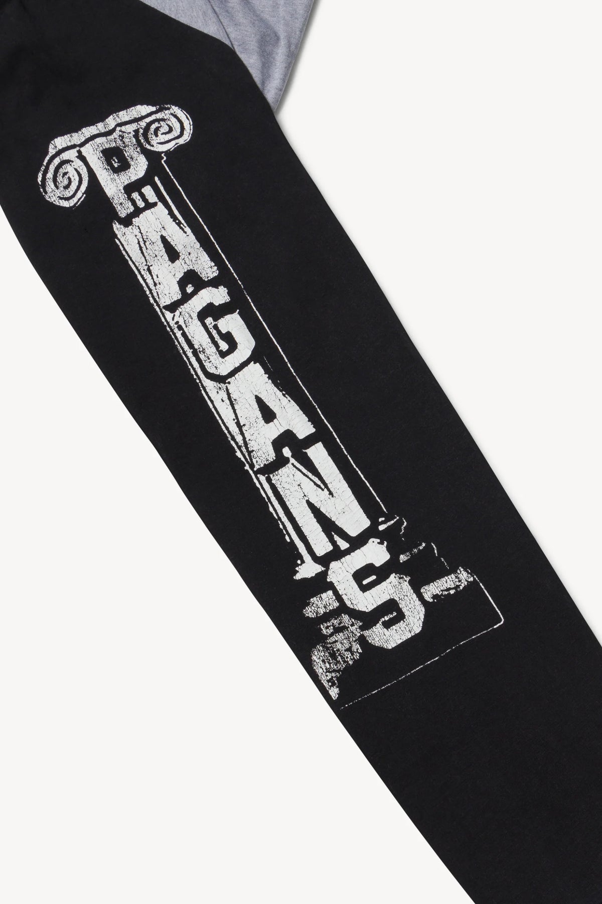 AGED RAGLAN BASEBALL LS TEE / ARIES