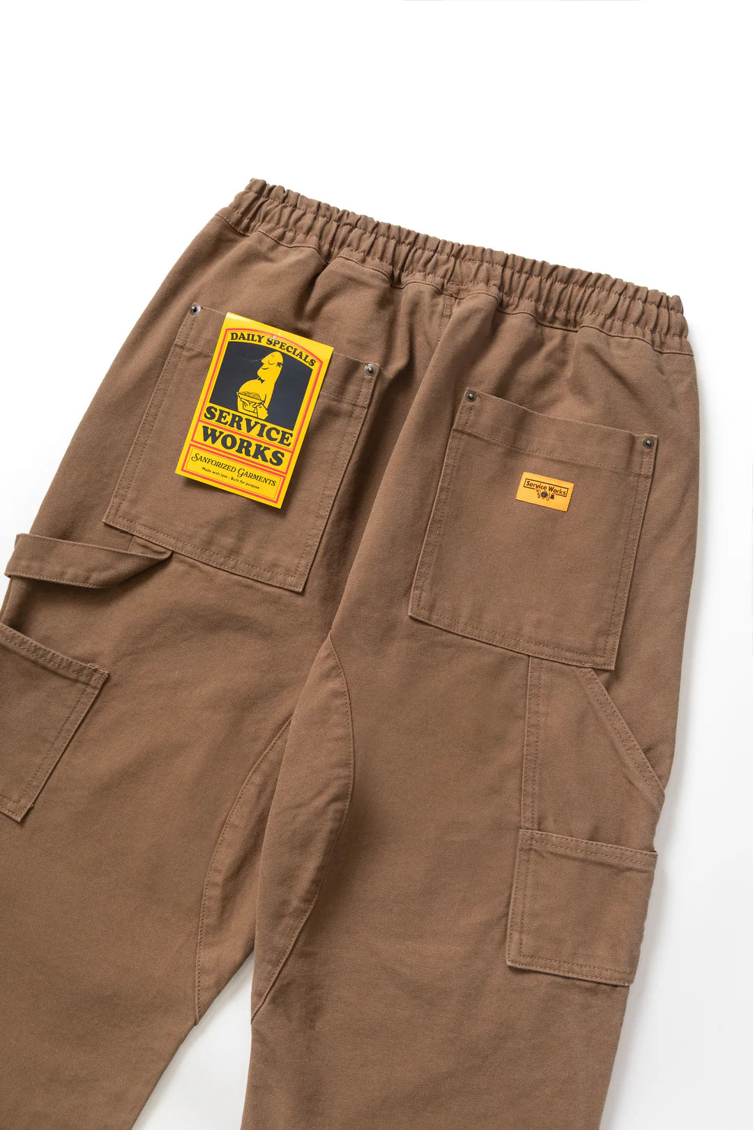 Utility Chef Pants - Bark / service works