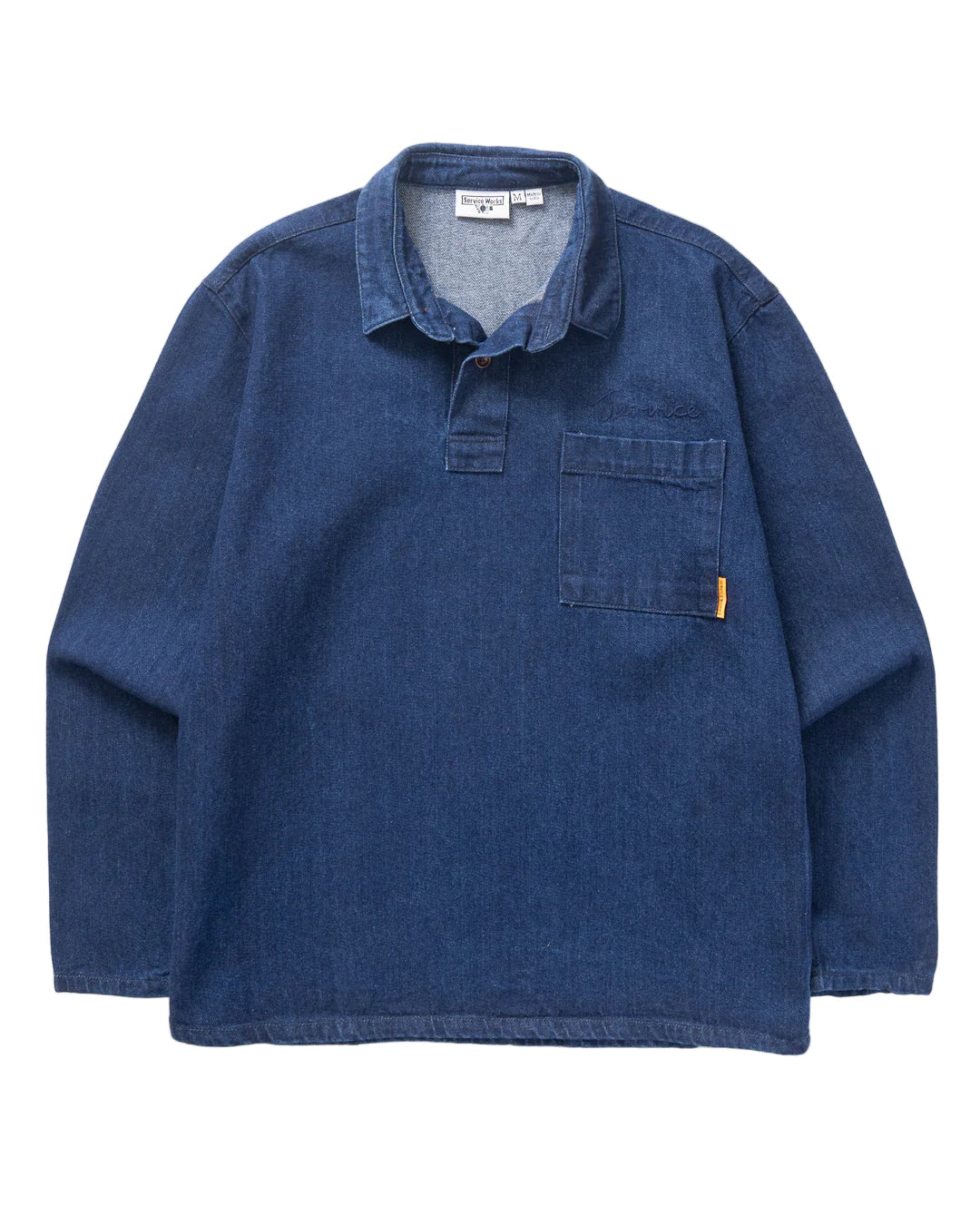 Denim Script Popover - One Wash / service works