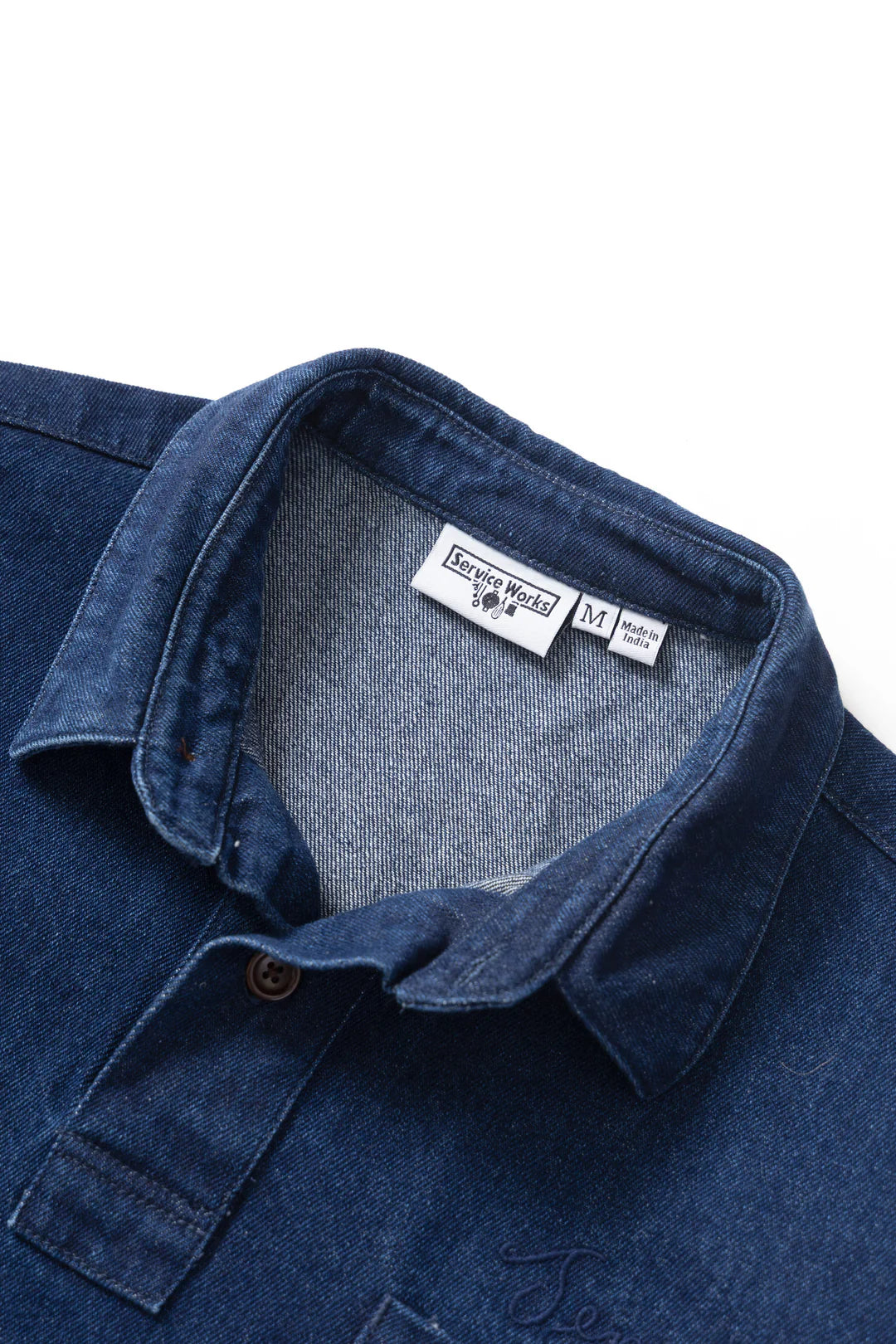 Denim Script Popover - One Wash / service works