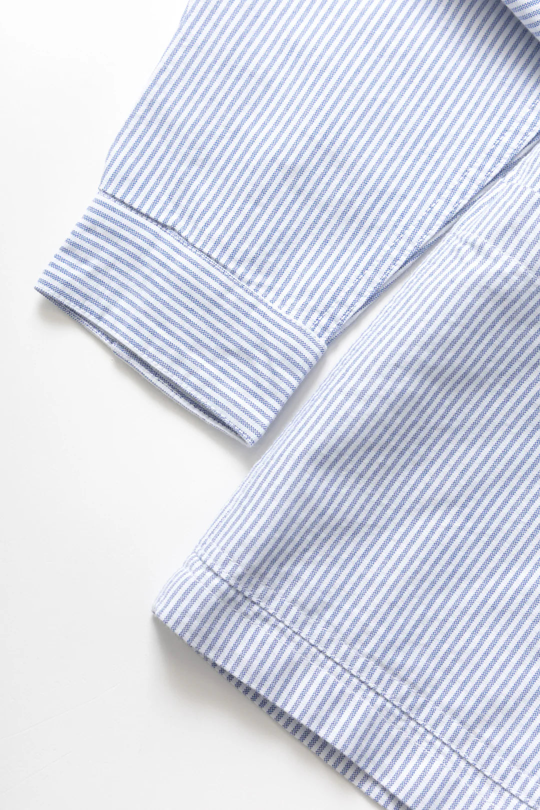 Waiter Shirt - Oxford Blue Stripe / service works