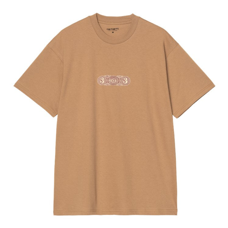 3 One 3 T-Shirt / carhartt wip /Peanut