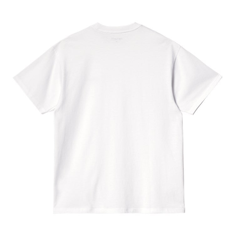 S/S American Script T-Shirt / carhartt wip / white