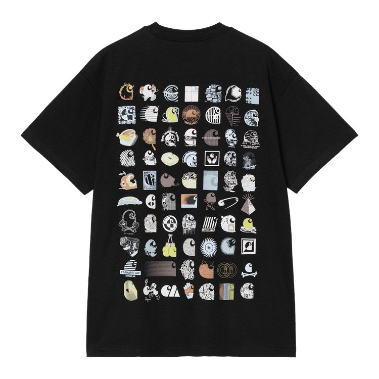 S/S C Logo Archive T-Shirt / carhartt wip / black
