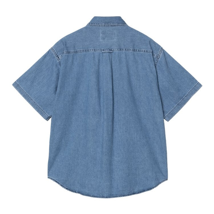 S/S Lucas Shirt / carhartt wip / blue stone washed