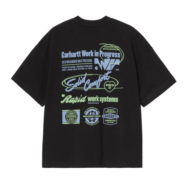 S/S Networks T-Shirt / carhartt wip / black