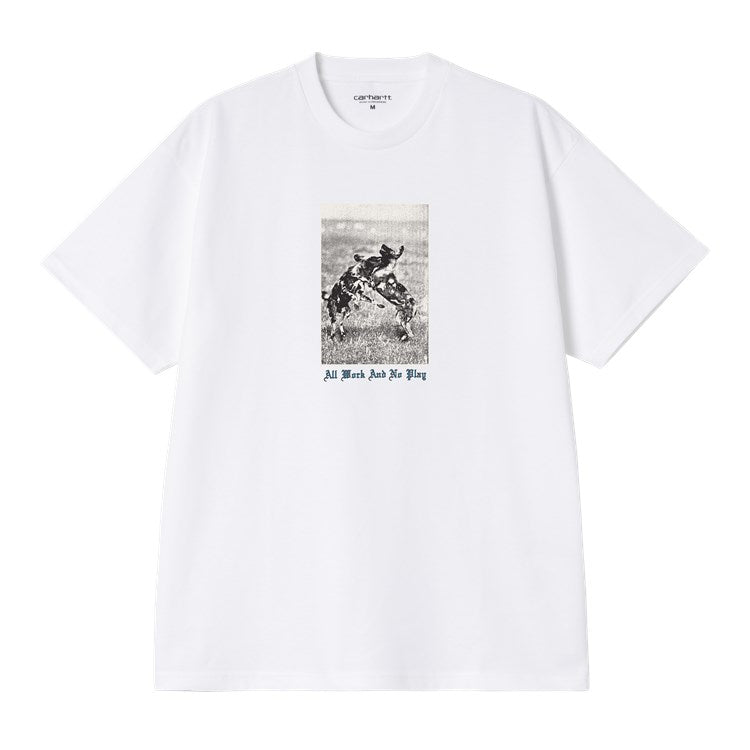 S/S No Play T-Shirt / carhartt wip / white