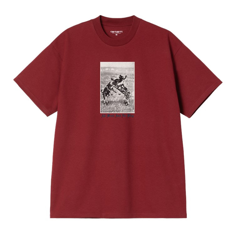 S/S No Play T-Shirt / carhartt wip / scarlet