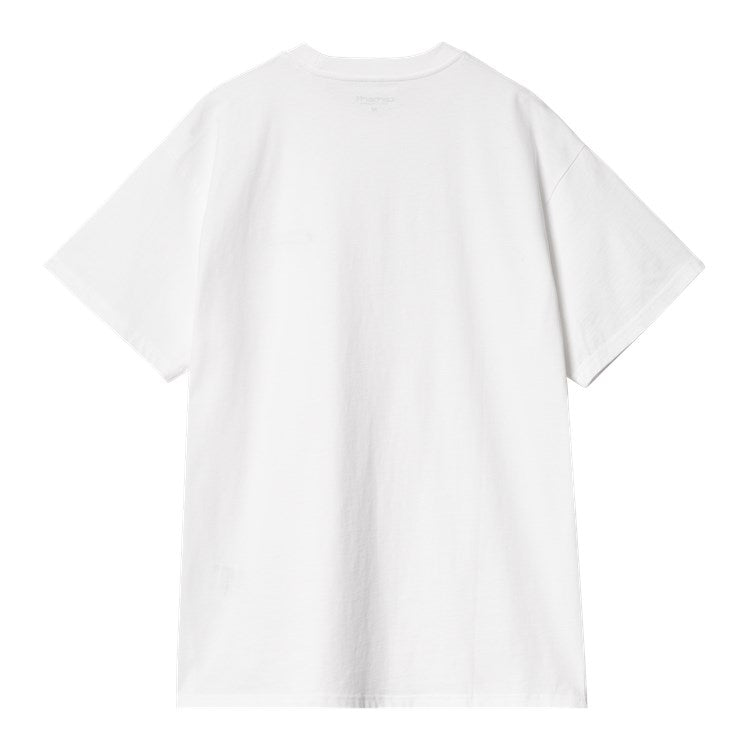 S/S Script Embroidery T-Shirt / carhartt wip/ white