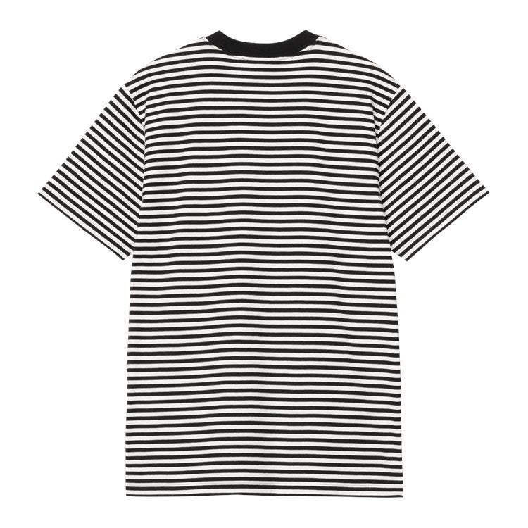 S/S Verner Pocket T-Shirt / carhartt wip / black -wax