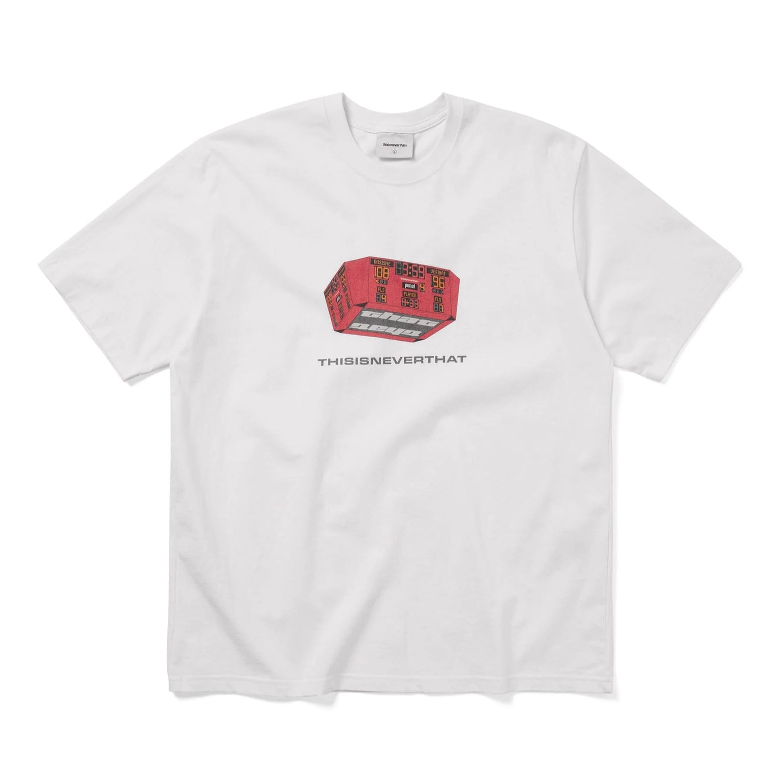 Scoreboard Tee WHITE / THISISNEVERTHAT