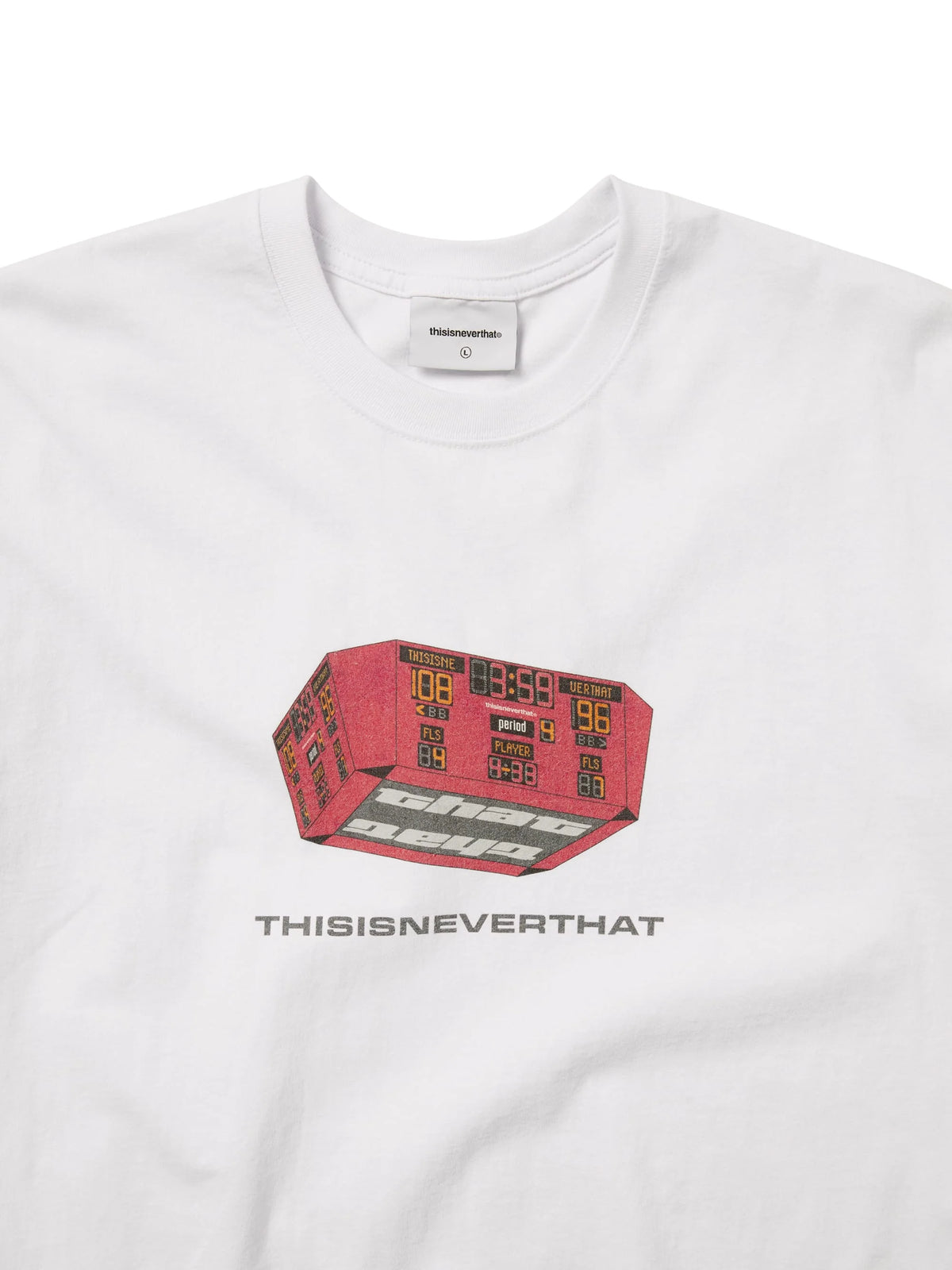 Scoreboard Tee WHITE / THISISNEVERTHAT