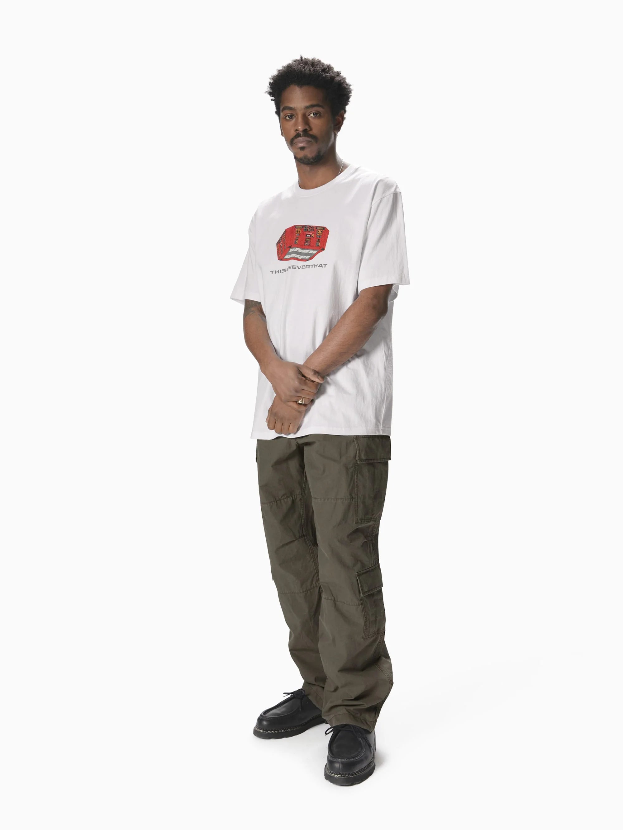Scoreboard Tee WHITE / THISISNEVERTHAT
