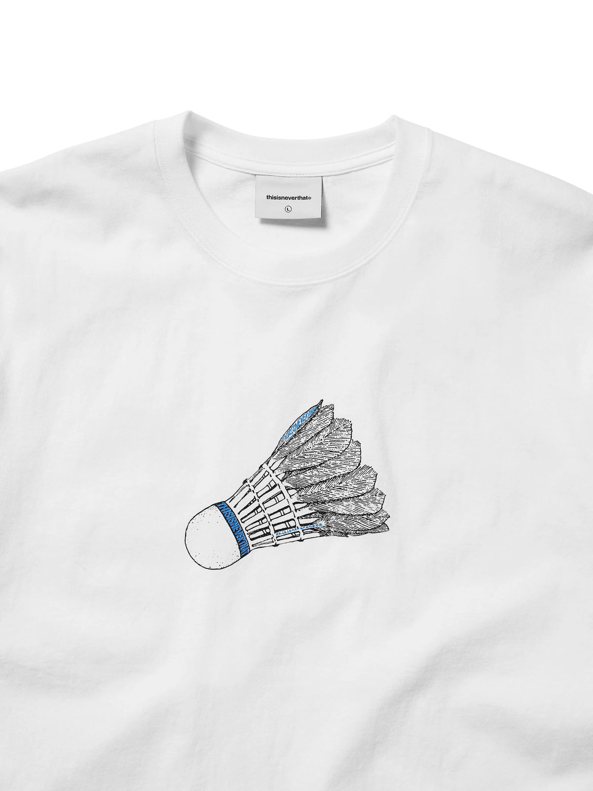 Shuttlecock Tee / THISISNEVERTHAT / WHITE