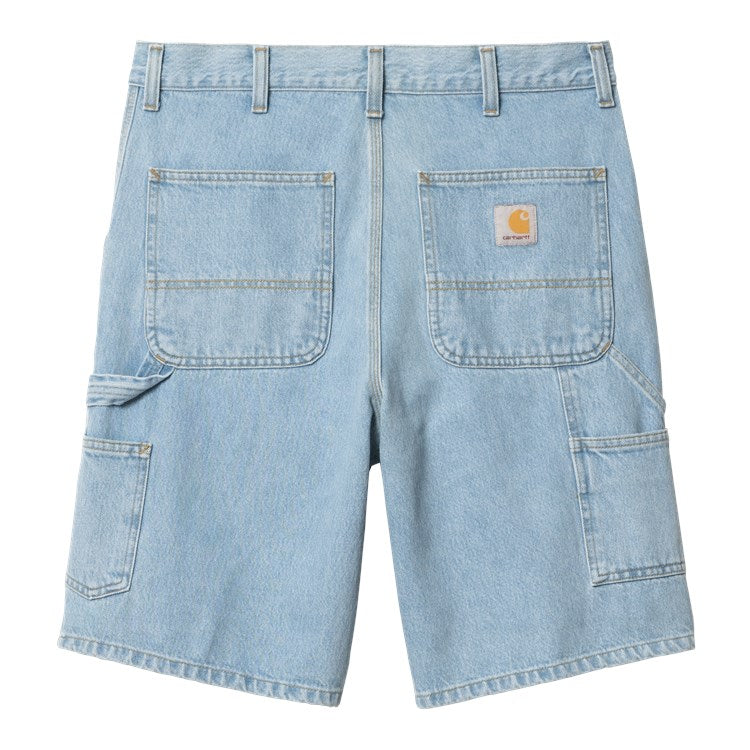 Single Knee Short/ carhartt wip / blue heavy stone bleached