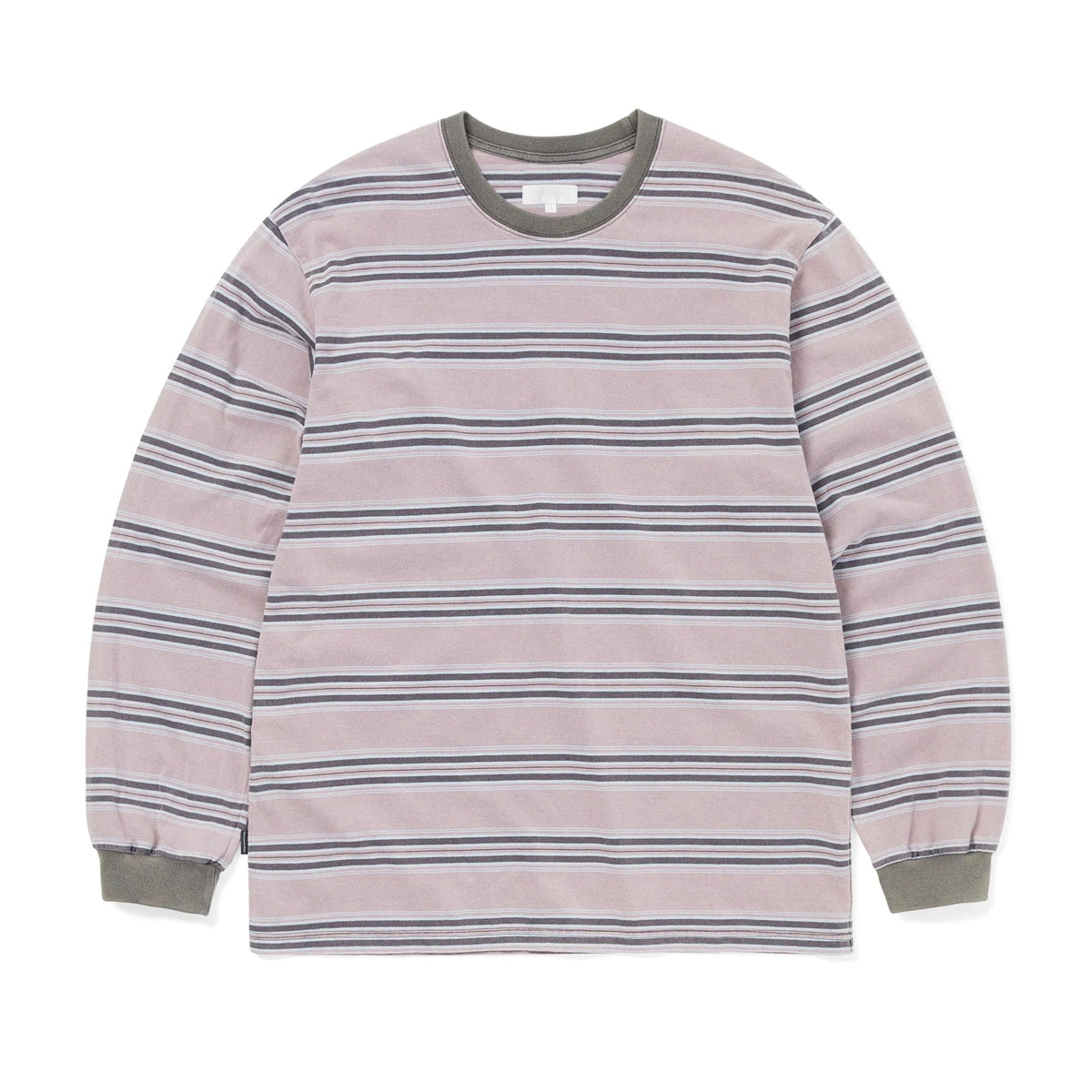 Striped L/S Tee / thisisneverthat / purple