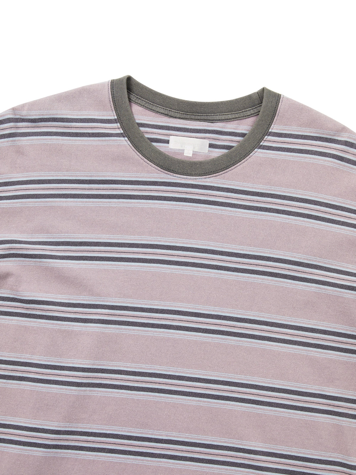 Striped L/S Tee / thisisneverthat / purple