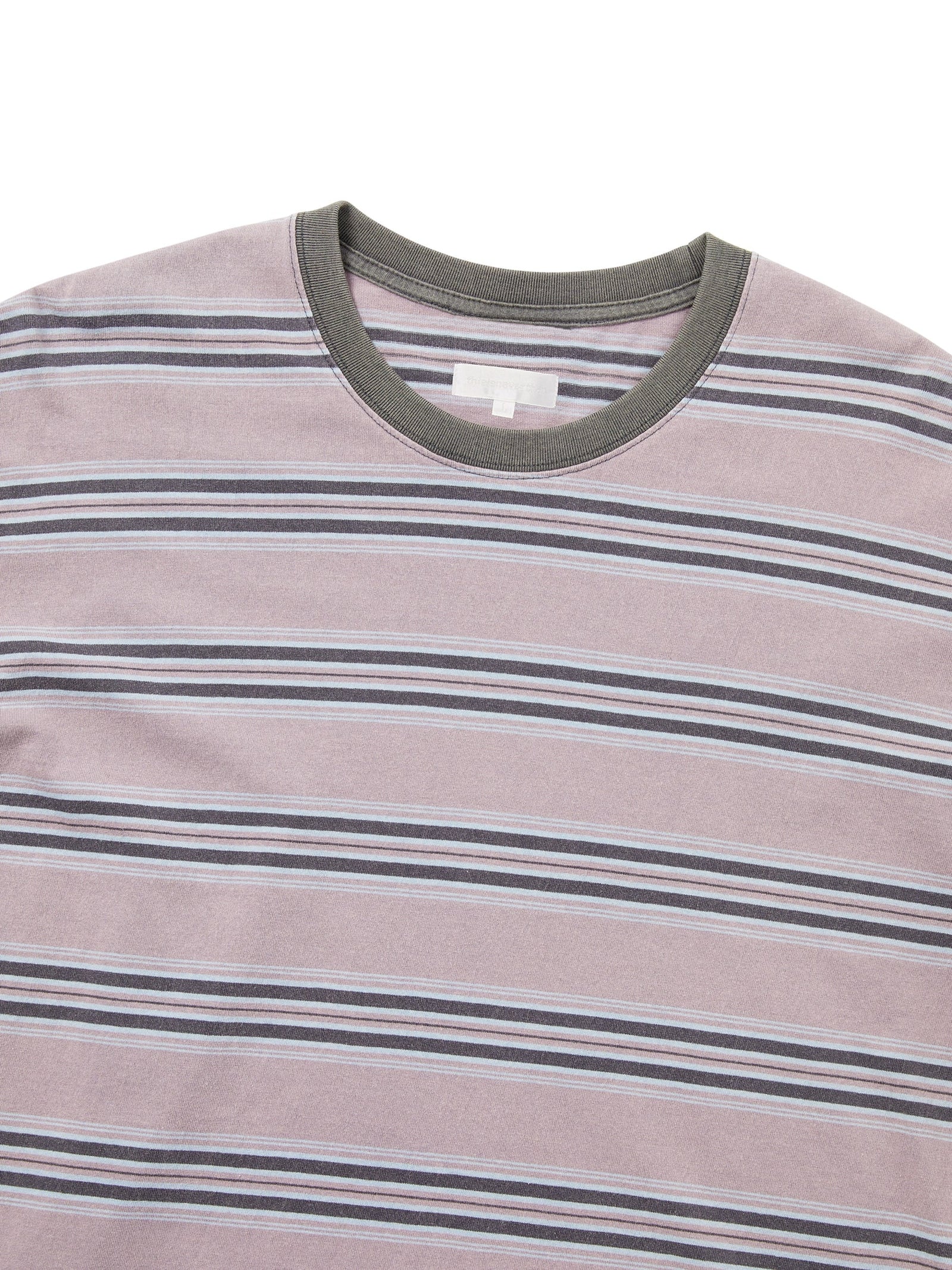 Striped L/S Tee / thisisneverthat / purple