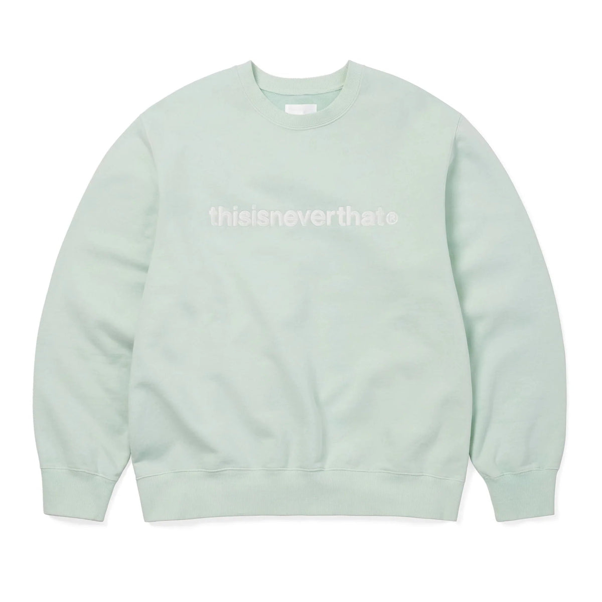 T-Logo Crewneck / thisisneverthat / cloud