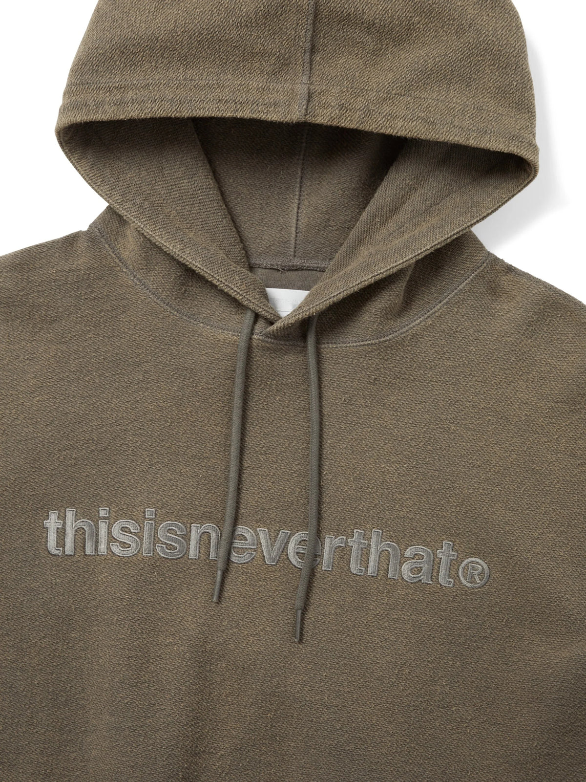 T-Logo Hoodie / thisisneverthat / dark mocha