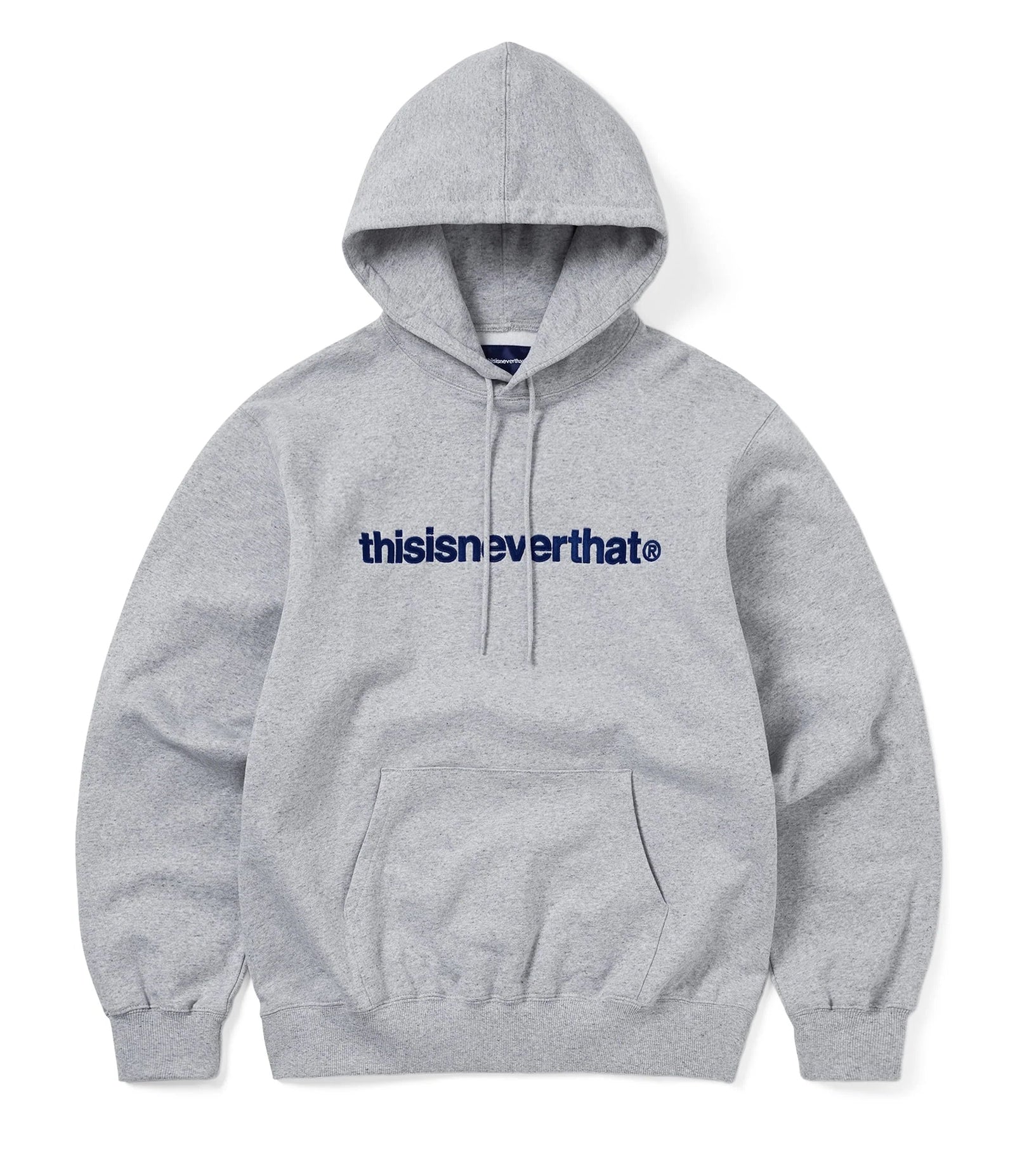 T-Logo Hoodie Heather Grey / THISISNEVERTHAT