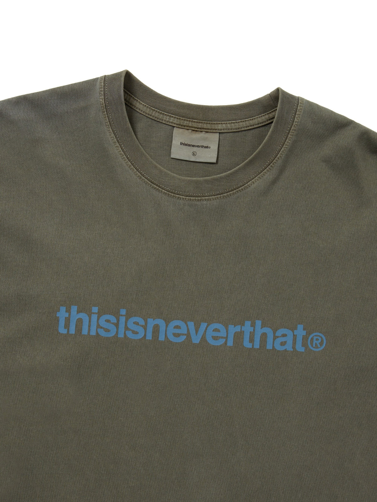T-Logo L/S Tee Mud / thisisneverthat
